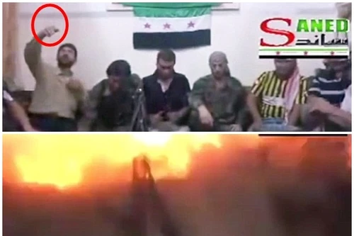 Nhóm binh sĩ nổi dậy Syria gặp nạn vì "tự sướng" bằng điện thoại kích bom