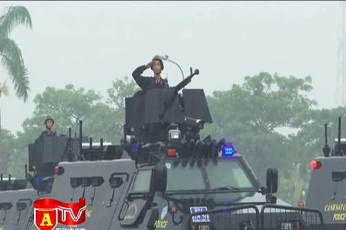 Chuẩn bị ra mắt 5 Tiểu đoàn thuộc Trung đoàn CSCĐ – CA. Hà Nội