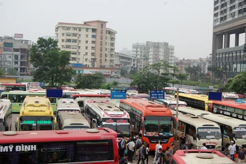 Bến Mỹ Đình sẽ "cắt" nốt hàng trăm tuyến xe