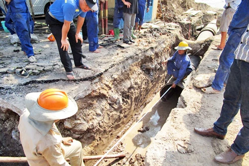 Mất nước sạch, gọi ngay đường dây nóng