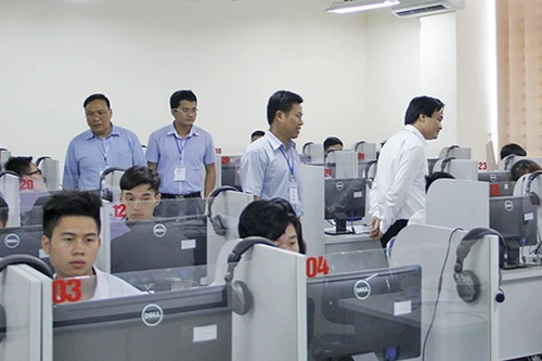 Thi xong biết điểm ngay