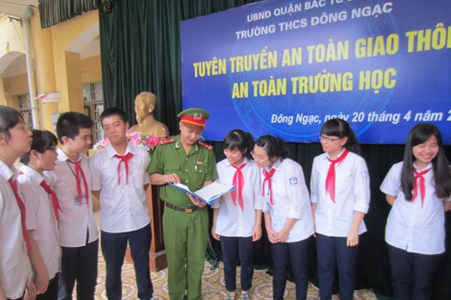 Chung tay vì trường học an toàn, văn minh, thân thiện