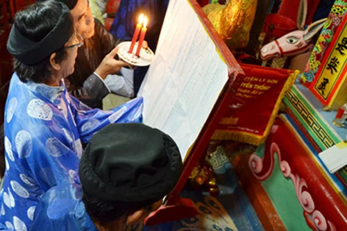 Đảo Lý Sơn: Tổ chức lễ khao lề thế lính Hoàng Sa