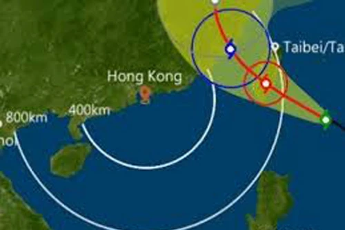  "Siêu bão" sắp đổ bộ Đài Loan - Trung Quốc