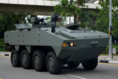 [ẢNH] Xe bọc thép Singapore làm rạng danh Đông Nam Á
