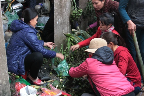 Bồi hồi chợ quê những ngày cuối năm