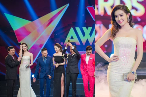 Huyền My nổi bật bên dàn sao tại VTV Awards