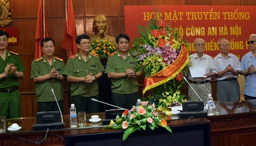 Gặp gỡ cán bộ Công an Hà Nội thời kỳ kháng chiến chống Pháp