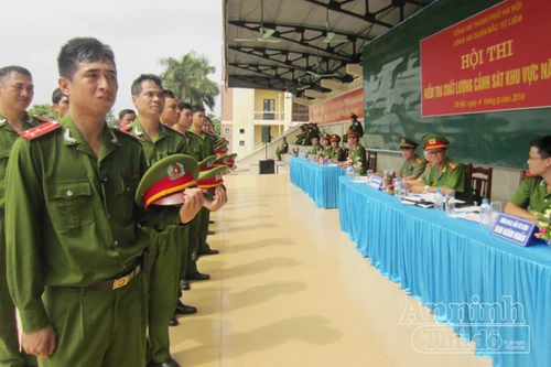 Sôi nổi hội thi CSKV CAQ Bắc Từ Liêm