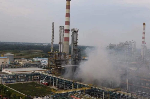 Cháy nổ lớn tại chi nhánh của PetroChina