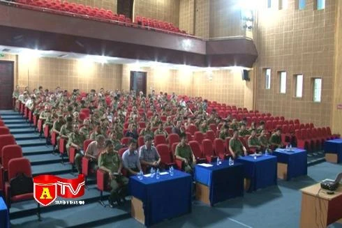 Nâng cao kiến thức pháp luật cho lực lượng bảo vệ dân phố năm 2019