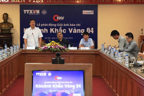 Phát động giải ảnh báo chí "Khoảnh khắc vàng" lần thứ 4