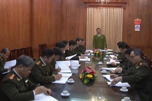 Đẩy nhanh tiến độ tổ chức hội thi Công an xã giỏi