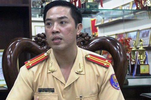 Trung tá Huỳnh Trung Phong được bổ nhiệm làm Trưởng phòng CSGT đường bộ - đường sắt, Công an TP.HCM