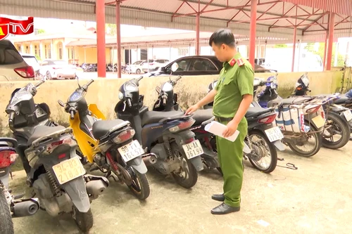 "Cặp bài trùng" có 4 tiền án gây ra nhiều vụ trộm cắp xe máy