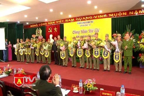 Sôi nổi Hội thi bảo vệ dân phố giỏi quận Hoàng Mai