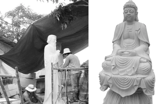 Đến thăm “làng tượng” Long Châu Miếu