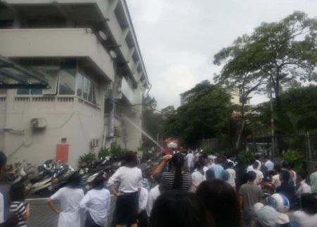 Hỏa hoạn tại Bệnh viện Lão khoa Trung ương