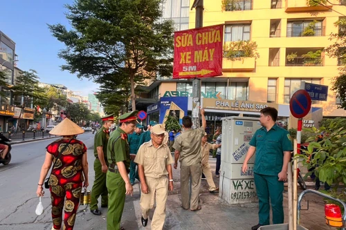 Quyết liệt đảm bảo trật tự đô thị, an toàn giao thông, vệ sinh môi trường