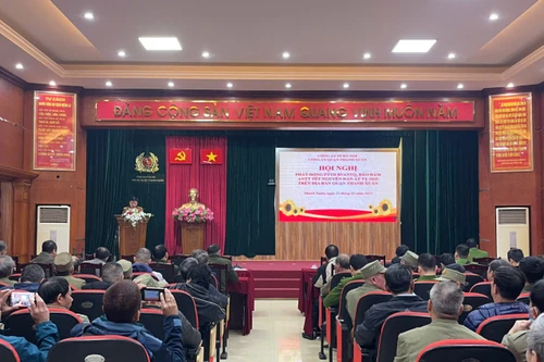 Phát động phong trào toàn dân tham gia cao điểm tấn công, trấn áp tội phạm