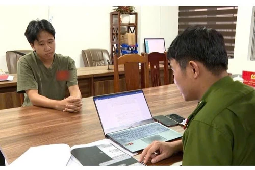 Tạm giữ hình sự đối tượng chiếm đoạt tiền kêu gọi từ thiện