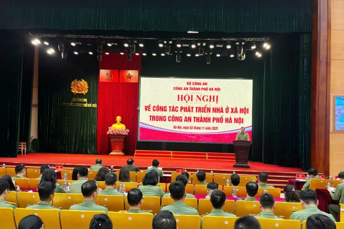 Quan tâm công tác phát triển nhà ở xã hội cho cán bộ chiến sỹ Công an Thủ đô