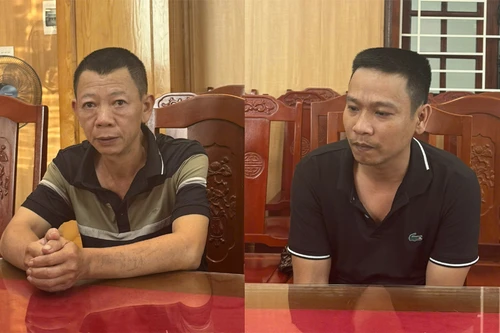 Khởi tố 2 đối tượng khai thác khoáng sản trái phép