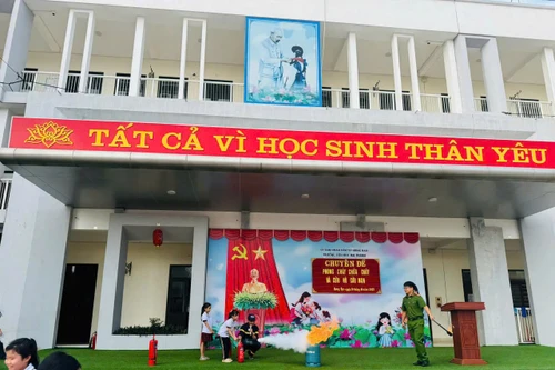 Hướng dẫn kỹ năng an toàn phòng cháy, chữa cháy cho học sinh tiểu học