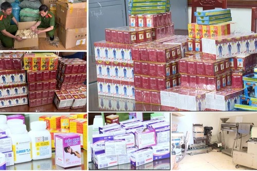 Thông tin về 21 loại thuốc giả bị lực lượng công an phát hiện