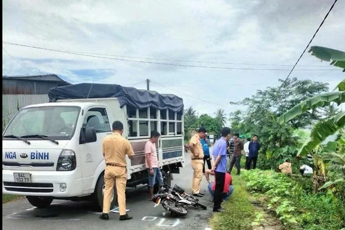 Điều tra làm rõ các tình tiết liên quan vụ vụ tai nạn giao thông khiến bé gái tử vong ở Trà Ôn