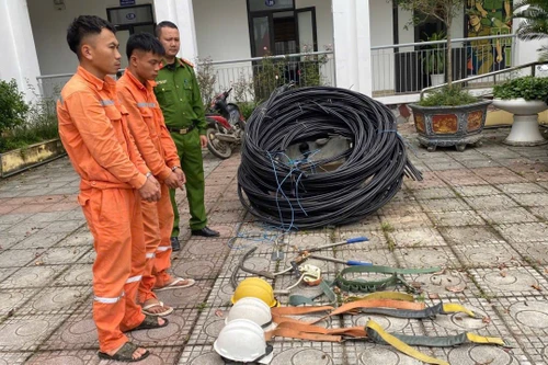 Bắt nhóm đối tượng giả là thợ điện trộm cắp tài sản