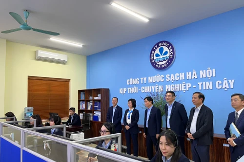 Phục vụ tốt nhất việc cung cấp điện, nước cho người dân Thủ đô vui Xuân, đón Tết 