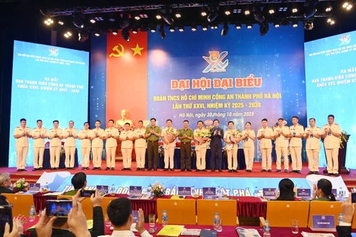 Tuổi trẻ Công an Thủ đô xung kích trên mọi mặt trận