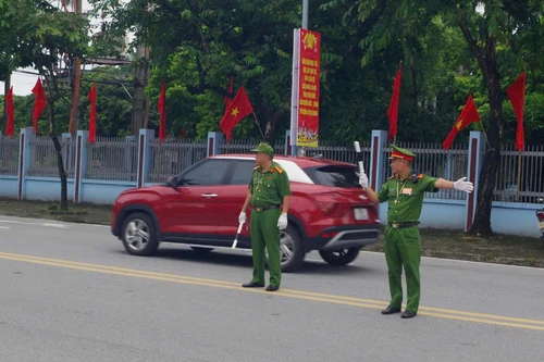 Hoàn thành xuất sắc nhiệm vụ đảm bảo an ninh, an toàn Đại hội đại biểu Đảng bộ xã Thuận An
