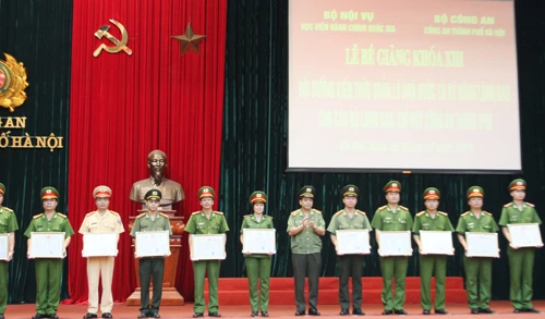 Xây dựng nguồn nhân lực chất lượng cao cho Công an Hà Nội