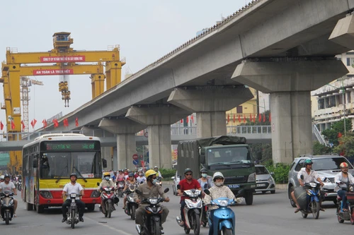 Đường sắt Cát Linh-Hà Đông: Tháng 9-2017 mới đưa vào khai thác