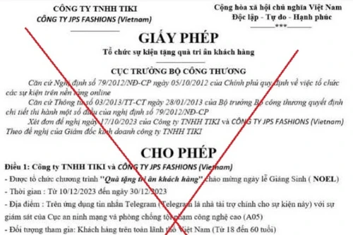 Cảnh báo giả mạo Bộ Công Thương lừa đảo doanh nghiệp, người dân