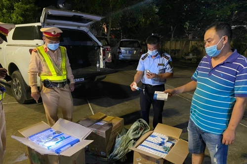 Ngăn chặn đối tượng người Trung Quốc vận chuyển tân dược vào Việt Nam tiêu thụ