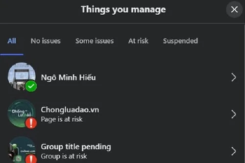 Nhiều group và fanpage Facebook tại Việt Nam bỗng dưng bị dừng hoạt động