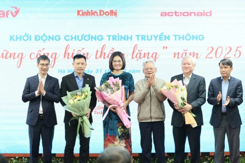 Khởi động chương trình truyền thông "Những cống hiến thầm lặng" năm 2025 