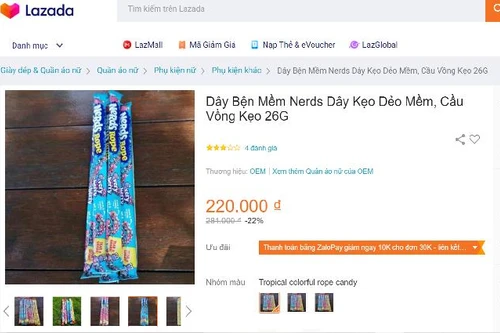 Kẹo nghi chứa ma túy khiến 13 học sinh tại Quảng Ninh nhập viện bán đầy “chợ mạng”