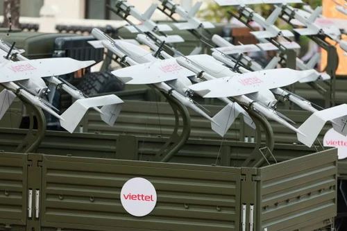 Ngắm dàn khí tài hiện đại của Viettel tại sự kiện A80