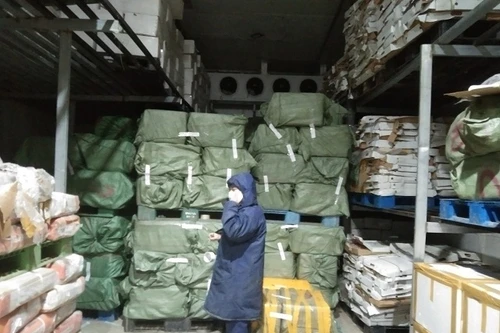 Tạm giữ gần 25 tấn nội tạng động vật đông lạnh không nguồn gốc xuất xứ