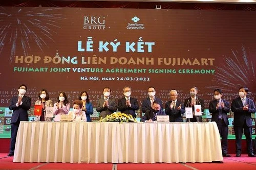 BRG và Sumitomo hợp tác phát triển toàn diện chuỗi siêu thị FujiMart 
