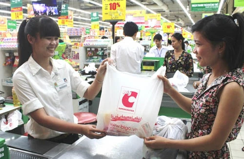 Big C đưa túi tự huỷ vào sử dụng