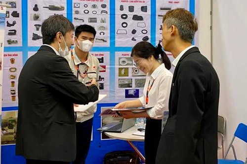 Doanh nghiệp Việt Nam và Nhật Bản tham gia trưng bày tại triển lãm về công nghiệp hỗ trợ