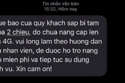 Lợi dụng việc chuẩn hóa thông tin thuê bao, lừa đảo "khoá thuê bao" có thể tái xuất