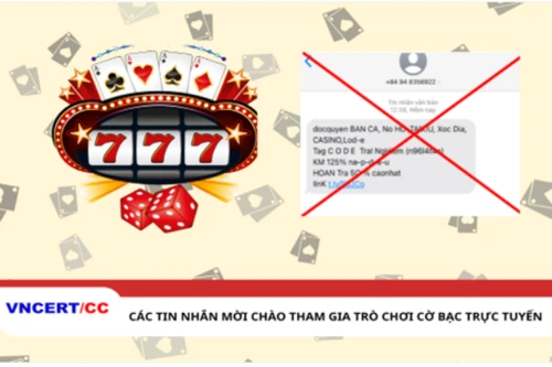 Nở rộ quảng cáo cờ bạc trực tuyến, cơ quan chức năng khuyến cáo người dân