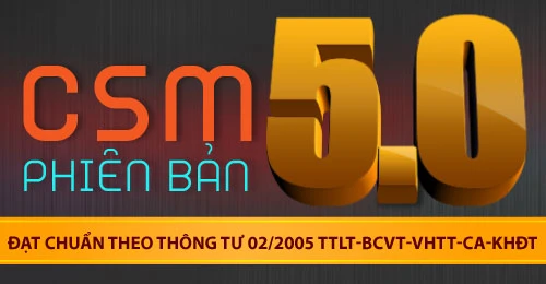 Phần mềm CSM 5.0 giúp quản lý đại lý internet