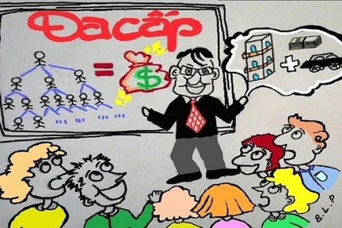 Hơn 768.000 người tham gia bán hàng đa cấp